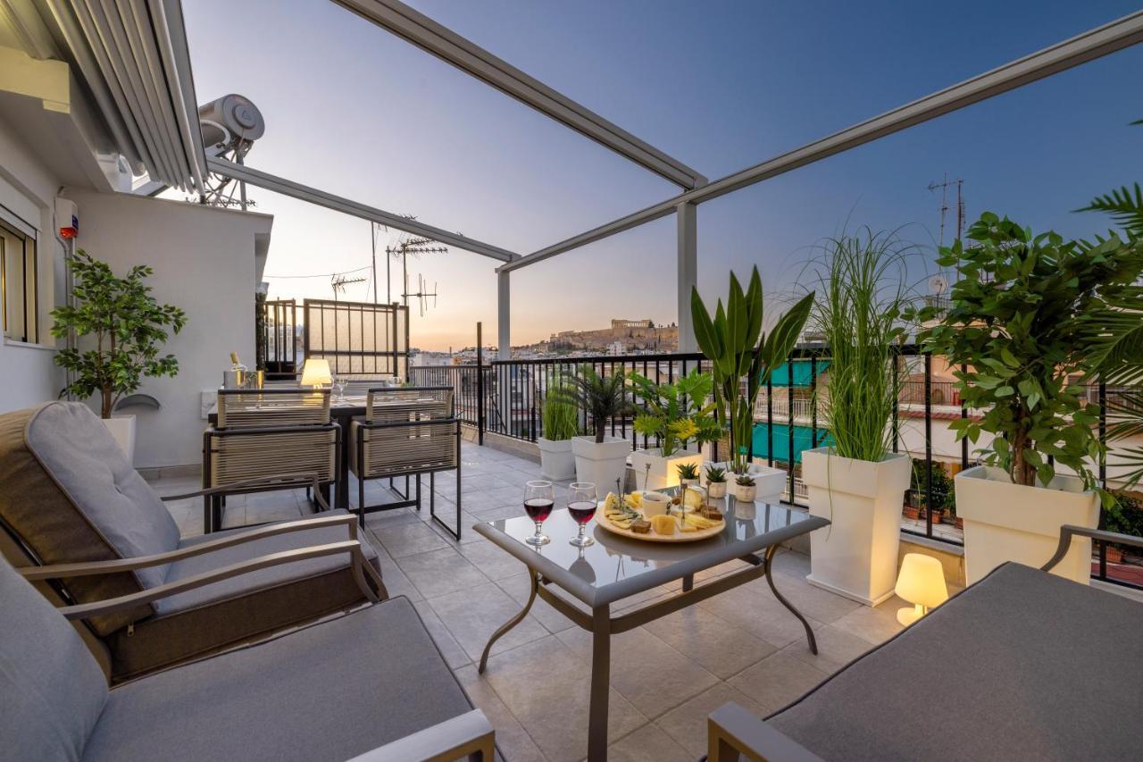 Acropolis Views Studio Leilighet Athen Eksteriør bilde
